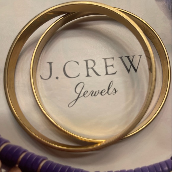J. Crew Jewelry - J. Crew Bangles- Beautiful Set of 2.